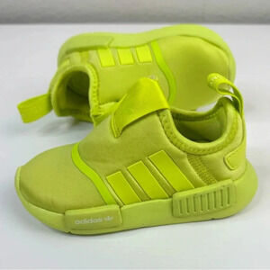 Adidas NMD 360 Slip-On Toddlers Shoes Team Semi Sol Yellow Gx3319